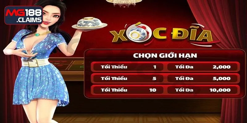 Các bước tham gia chơi xóc đĩa online Mg188
